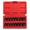 3/8 in. Drive Stubby Impact Hex Driver SAE and Metric Set (16-Piece) by SUNEX TOOLS -SUNEX TOOLS Sales Store sunex tools impact socket sets 3646 64 1000