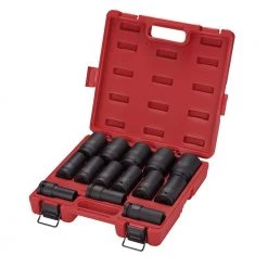 3/4 in. Drive Deep Impact SAE Socket Set (14-Piece) by SUNEX TOOLS