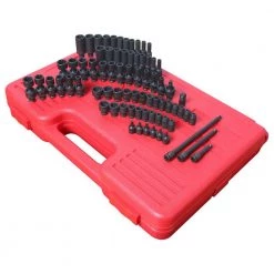1/4 in.DR SAE/MET Master Impact Set (74-Piece) by SUNEX TOOLS
