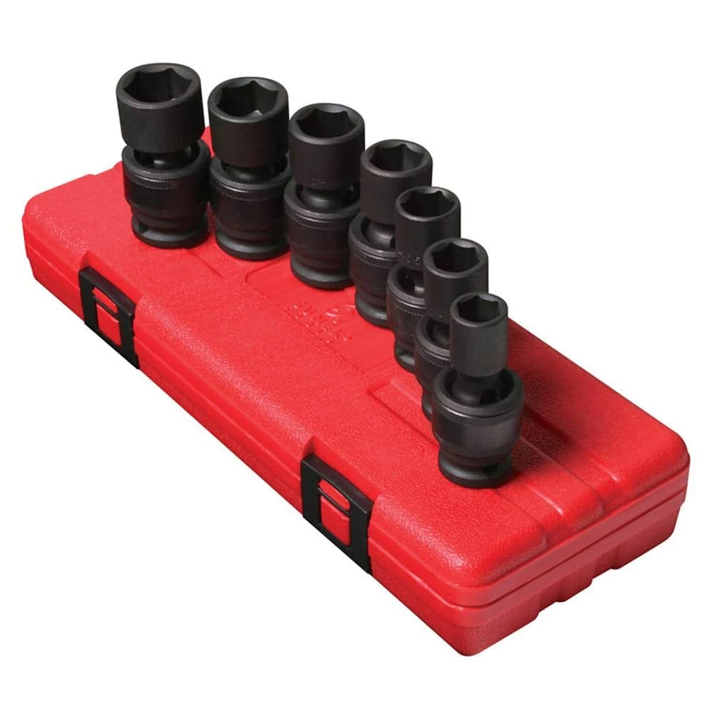 1/2 in. Drive Impact Socket Set (7-Piece) by SUNEX TOOLS 3 1/2 in. Drive Impact Socket Set (7-Piece) by SUNEX TOOLS