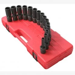 1/2 in. Driver 12-Point Socket Set by SUNEX TOOLS