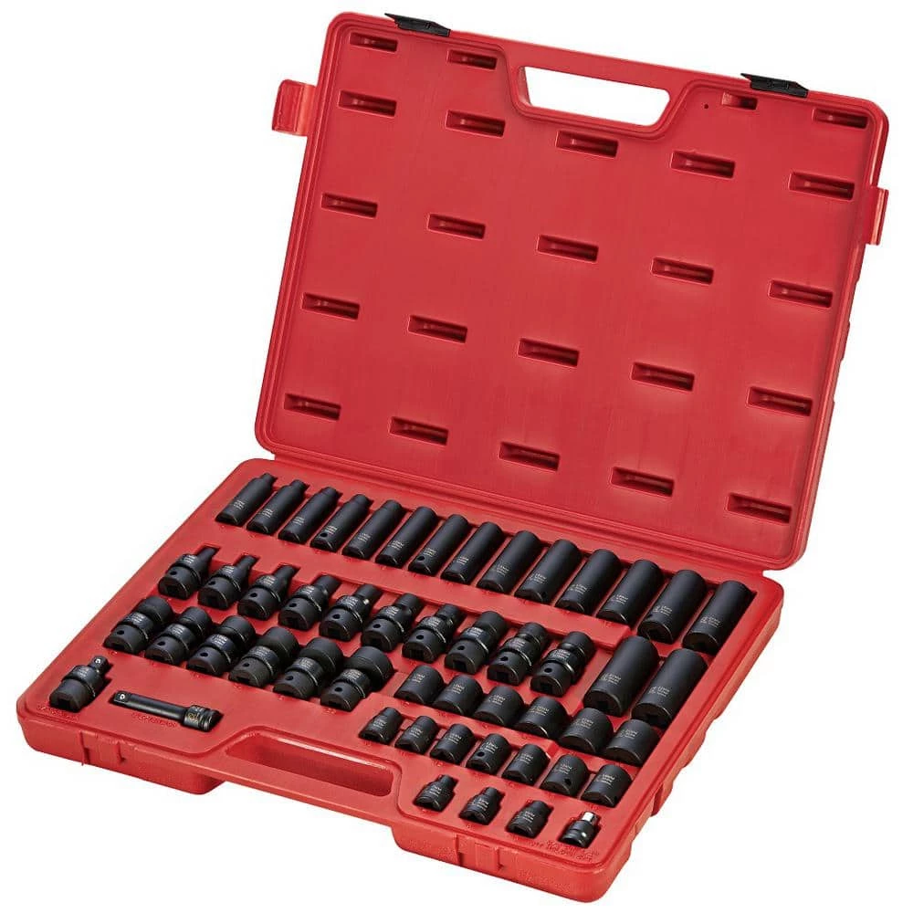 3/8 in. Dr. Metric Impact Socket Set (51-Piece) by SUNEX TOOLS 3 3/8 in. Dr. Metric Impact Socket Set (51-Piece) by SUNEX TOOLS