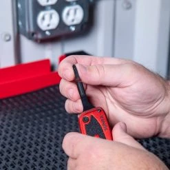 4 in. Electricians Folding Pocket Knife with Bit Tip Holder by SUNEX TOOLS -SUNEX TOOLS Sales Store sunex tools pocket knives knwireb fa 1000