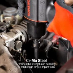 1/2 in. Wobble Drive Extension Impact Socket Set (4-Piece) by SUNEX TOOLS -SUNEX TOOLS Sales Store sunex tools socket extension sets 2504 1f 1000